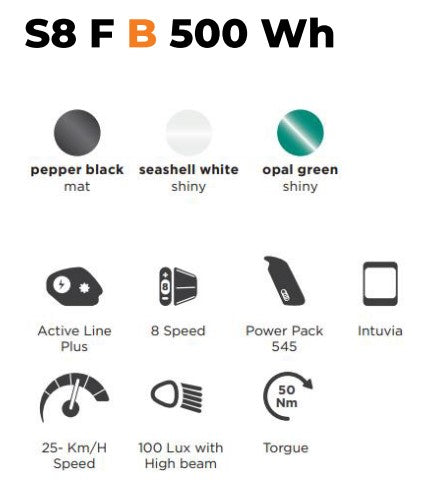 i:SY S8 F B 500Wh