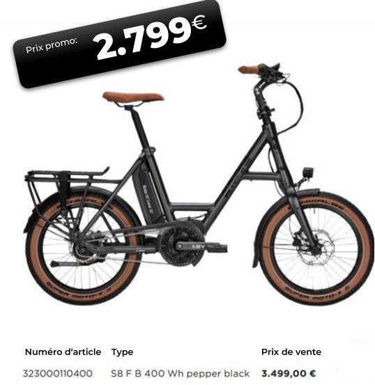 i:SY S8 F B 400Wh