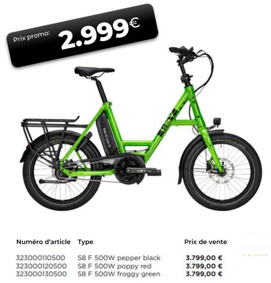 i:SY S8 F 500 Wh