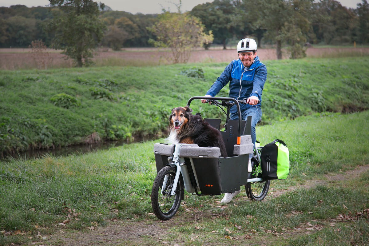 Sacoche de porte-bagages étanche néon